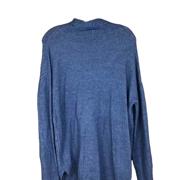 Como Vintage Women’s Sweater Small Blue Soft Knit Mock Neck Pullover NWT - Picture 7 of 11